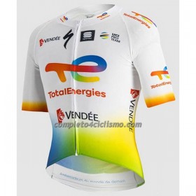 Maglia 2023 Team TotalEnergies Manica Corta